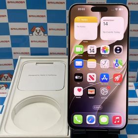 iPhone15 Pro Max 256GB ホワイトチタニウム MU6Q3J/A SIMフリー