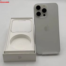 iPhone15 Pro Max 256GB ホワイトチタニウム MU6Q3J/A AU版SIMフリ