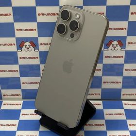 iPhone15 Pro Max 256GB ナチュラルチタニウム MU6R3J/A AU版SIMフ
