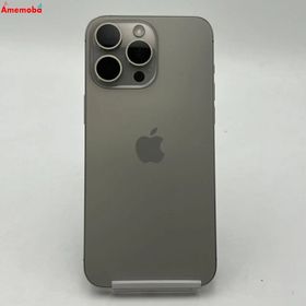 iPhone15 Pro Max 256GB ナチュラルチタニウム MU6R3J/A AU版SIMフ