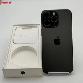 iPhone15 Pro Max 512GB ブラックチタニウム MU6U3J/A Apple版SI