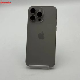 iPhone15 Pro Max 512GB ナチュラルチタニウム MU6W3J/A AU版SIMフ