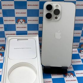 iPhone15 Pro Max 1TB ホワイトチタニウム MU703J/A SIMフリー