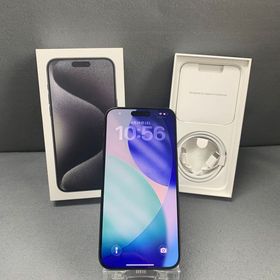 超美品 国内版 SIMフリー iPhone15 Pro Max 256GB ブラックチタニウム色