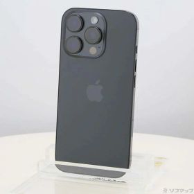 【中古】Apple(アップル) iPhone16 Pro 1TB ブラックチタニウム MYN83J／A SIMフリー 【276-ud】