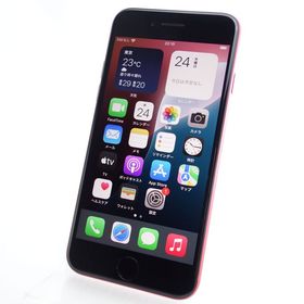 【SIMフリー】iPhoneSE2 64GB レッド 電池100％ 利用制限〇