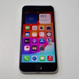 SIMフリー iPhone SE(第２世代) 64GB ホワイト 電池89% 送料無料
