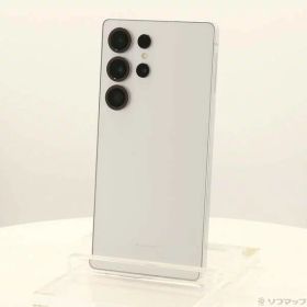 【中古】SAMSUNG(サムスン) Galaxy S25 Ultra 256GB チタニウムホワイトシルバー SM-S938QZSASJP SIMフリー 【377-ud】