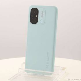 (中古)XIAOMI Redmi 12C 64GB ミントグリーン REDMI-12C-GREEN SIMフリー(348-ud)