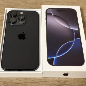 【本日限定値下げ・新品フィルム付き】iPhone16 Pro ブラック512GB