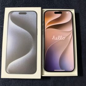 iPhone15 Pro MAX 256GB ブルーチタニウム