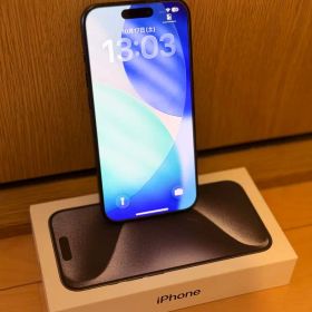 SIMフリー iPhone 15 pro 512GB ブルー