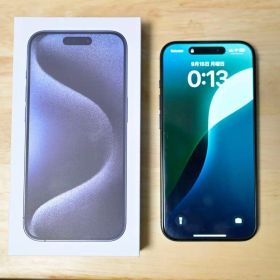 iPhone 15 Pro 512GB ブルーチタニウム SIMフリー 箱付き