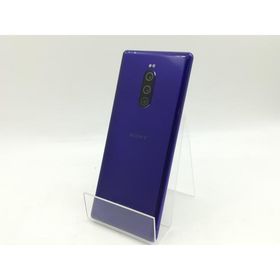 【中古】SONY docomo 【SIMロック解除済み】 Xperia 1 SO-03L Purple【福岡天神】保証期間１ヶ月【ランクB】