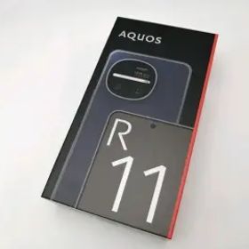 【未使用】SHARP 国内版 【SIMフリー】 AQUOS R11 ネイビー 12GB 512GB SH-M35【ECセンター】保証期間３ヶ月