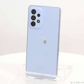 〔中古〕SAMSUNG(サムスン) GALAXY A53 5G 128GB オーサムブルー SC-53C docomo SIMフリー〔348-ud〕