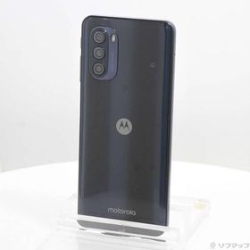 〔中古〕Motorola(モトローラ) moto g52j 5G II 128GB インクブラック PATM0004JP SIMフリー〔348-ud〕