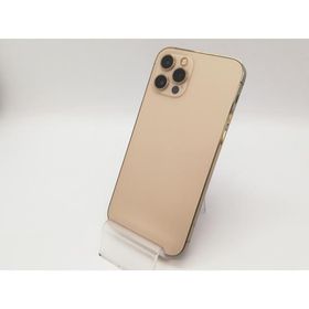 【中古】Apple docomo 【SIMロック解除済み】 iPhone 12 Pro 128GB ゴールド MGM73J/A【アリオ倉敷】保証期間１ヶ月【ランクC】