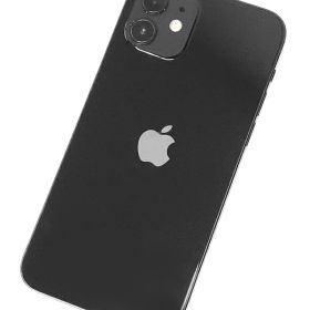 【Apple】アップル『iPhone12/6.1inch/64GB/SIMロック解除済 ソフトバンク/ブラック』MGHN3J/A 2020年10月発売 スマートフォン 1週間保証【中古】