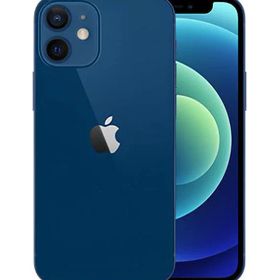 【中古】【安心保証】 iPhone12 mini[64GB] au ブルー