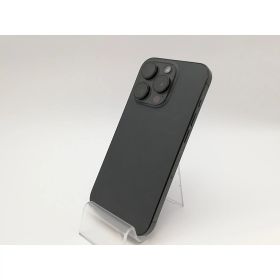 【中古】Apple docomo 【SIMフリー】 iPhone 15 Pro 512GB ブラックチタニウム MTUH3J/A【府中ル・シーニュ】保証期間1ヶ月【ランクC】