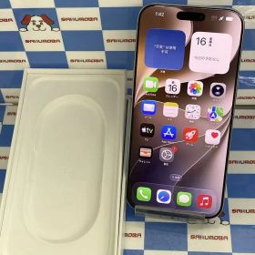 【中古】iPhone16 Pro Max 256GB ホワイトチタニウム MYWH3J/A SIMフリー