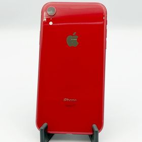 【バッテリー76％】iPhone XR 128GB レッド docomo