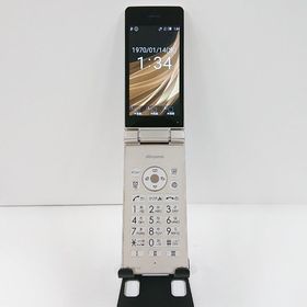AQUOS ケータイ SH-02L ドコモ ゴールド c21621