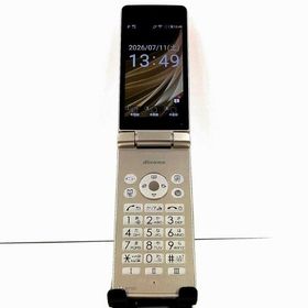 AQUOS ケータイ SH-02L ドコモ ゴールド c21021