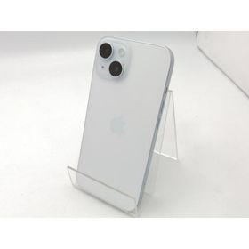 【中古】Apple docomo 【SIMフリー】 iPhone 15 128GB ブルー MTML3J/A【ECセンター】保証期間１ヶ月【ランクA】