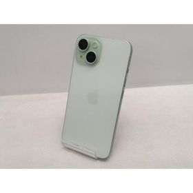 【中古】【赤ロム保証あり】Apple 楽天モバイル 【SIMフリー】 iPhone 15 128GB グリーン MTMM3J/A【仙台駅東口】保証期間１ヶ月【ランクB】