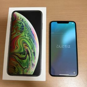 Apple iPhone XS Max 64GB スペースグレー 本体 89％