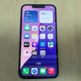 SIMフリー Apple iPhone 13 Pro 128GB バッテリ74％ MLUK3Jシエラブルー