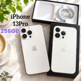 iPhone 13 Pro 256GB シルバー 箱・充電ケーブル付き