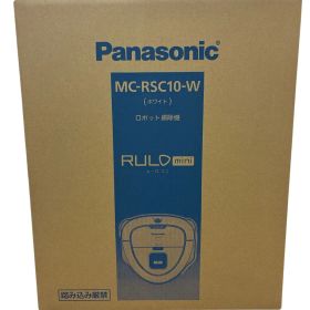 【未使用展示品】パナソニック ロボット掃除機 ルーロミニ MC-RSC10-W