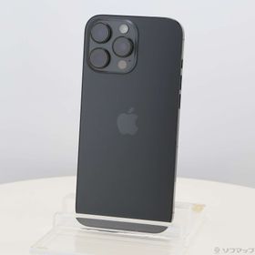 (中古)Apple iPhone16 Pro Max 256GB ブラックチタニウム MYWG3J/A SIMフリー(348-ud)