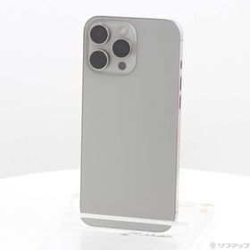 (中古)Apple iPhone16 Pro Max 256GB ナチュラルチタニウム MYWK3J/A SIMフリー(344-ud)