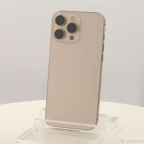 (中古)Apple iPhone16 Pro Max 1TB デザートチタニウム MYWT3J/A SIMフリー(295-ud)