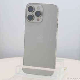 (中古)Apple iPhone16 Pro Max 512GB ナチュラルチタニウム MYWP3J/A SIMフリー(368-ud)