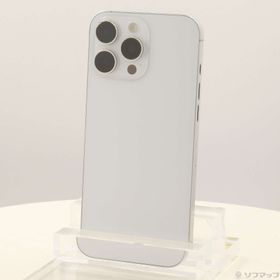 (中古)Apple iPhone16 Pro Max 256GB ホワイトチタニウム MYWH3J/A SIMフリー(198-ud)
