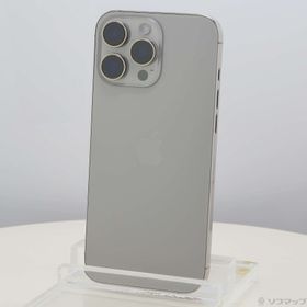 (中古)Apple iPhone16 Pro Max 256GB ナチュラルチタニウム MYWK3J/A SIMフリー(295-ud)