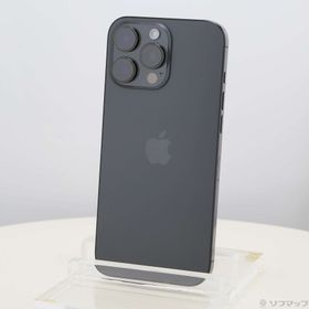 (中古)Apple iPhone16 Pro Max 512GB ブラックチタニウム MYWL3J/A SIMフリー(349-ud)