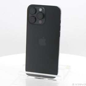 (中古)Apple iPhone16 Pro Max 512GB ブラックチタニウム MYWL3J/A SIMフリー(344-ud)