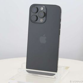 (中古)Apple iPhone16 Pro Max 512GB ブラックチタニウム MYWL3J/A SIMフリー(377-ud)