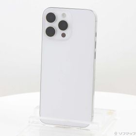 (中古)Apple iPhone16 Pro Max 256GB ホワイトチタニウム MYWH3J/A SIMフリー(258-ud)