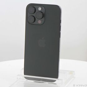 (中古)Apple iPhone16 Pro Max 256GB ブラックチタニウム MYWG3J/A SIMフリー(276-ud)