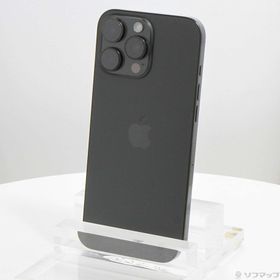(中古)Apple iPhone16 Pro Max 256GB ブラックチタニウム MYWG3J/A SIMフリー(276-ud)