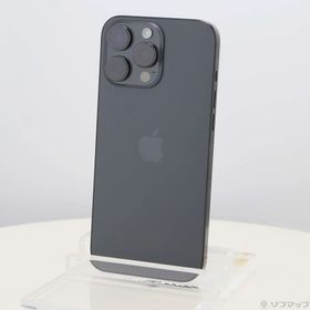 (中古)Apple iPhone16 Pro Max 256GB ブラックチタニウム MYWG3J/A SIMフリー(276-ud)