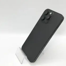 【中古】Apple SoftBank 【SIMフリー】 iPhone 16 Pro Max 256GB ブラックチタニウム MYWG3J/A【京都】保証期間１ヶ月【ランクC】