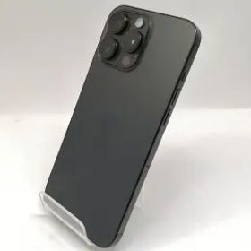 【中古】Apple 国内版 【SIMフリー】 iPhone 16 Pro Max 256GB ブラックチタニウム MYWG3J/A【宇田川】保証期間１ヶ月【ランクB】